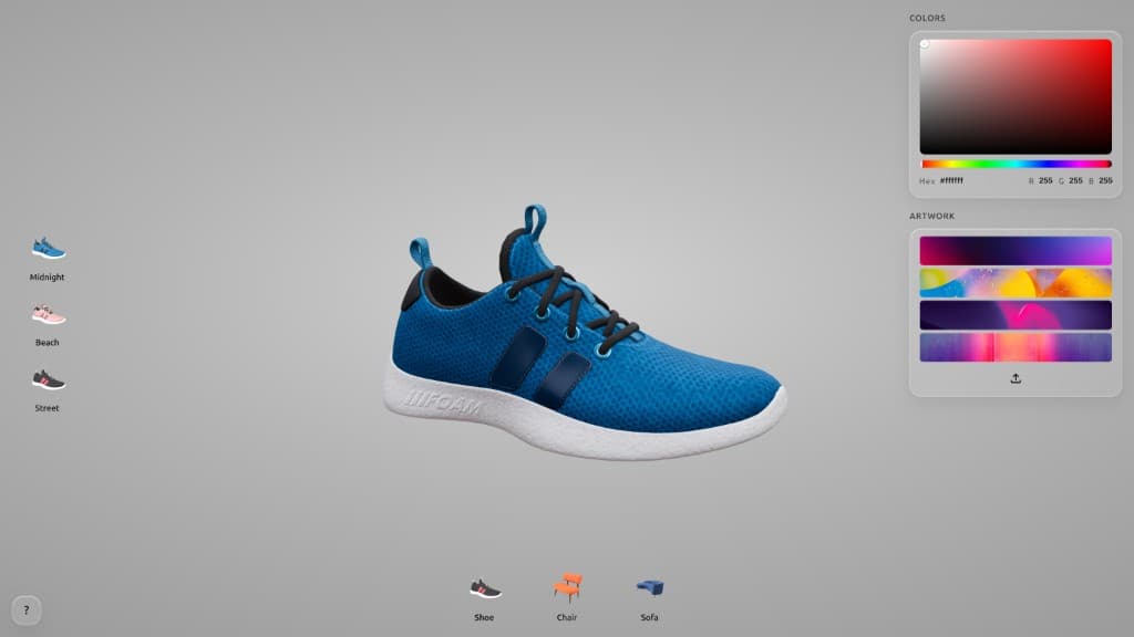 3D Product Configurator preview